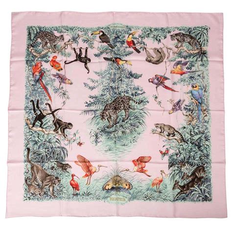 equateur hermes scarf|HERMES Silk Equateur Scarf 90 Rose Pale .